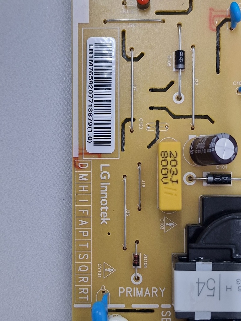 Etiqueta BI LR1M7659207713879