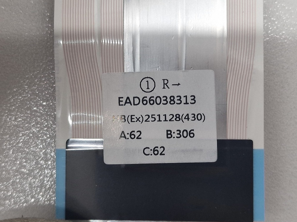 Etiqueta flex 1 R - EAD66038313 - HB(Ex)251128(430) A62 B306 C62