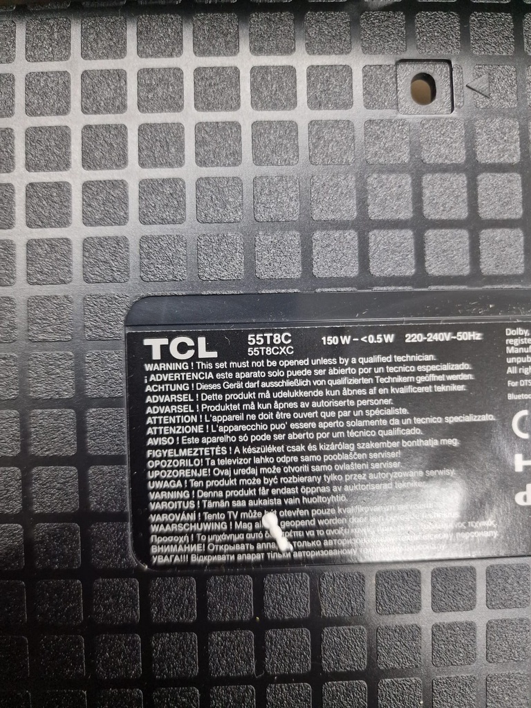 Fuente Alimentacion 40-L17SW2-PWE1KG TV TCL 55T8C 55 QLED Cero Horas 4