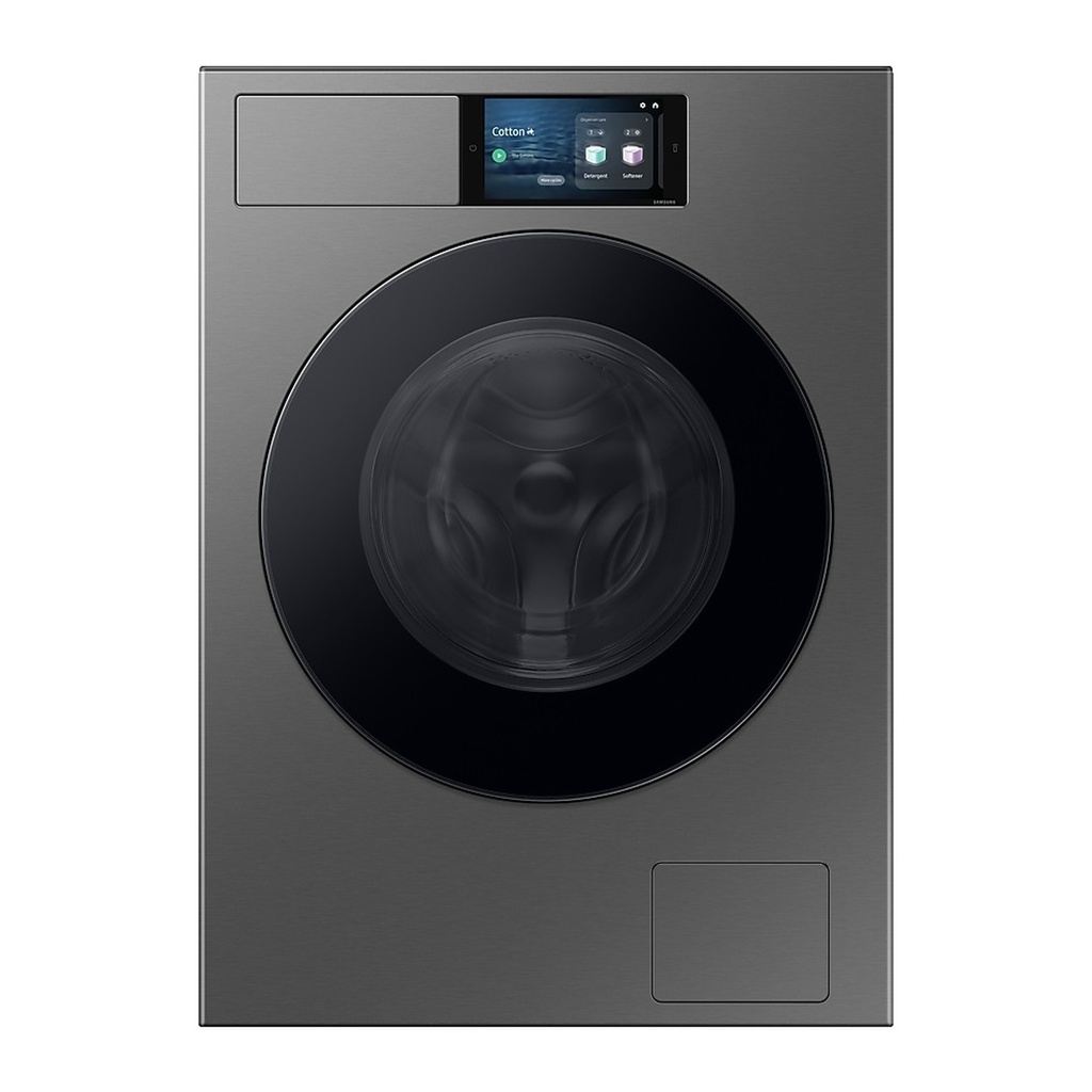 Lavadora Samsung WF90F09C4SU2 · Series 9 Carga frontal 9 kg 1400 RPM Acero inoxidable