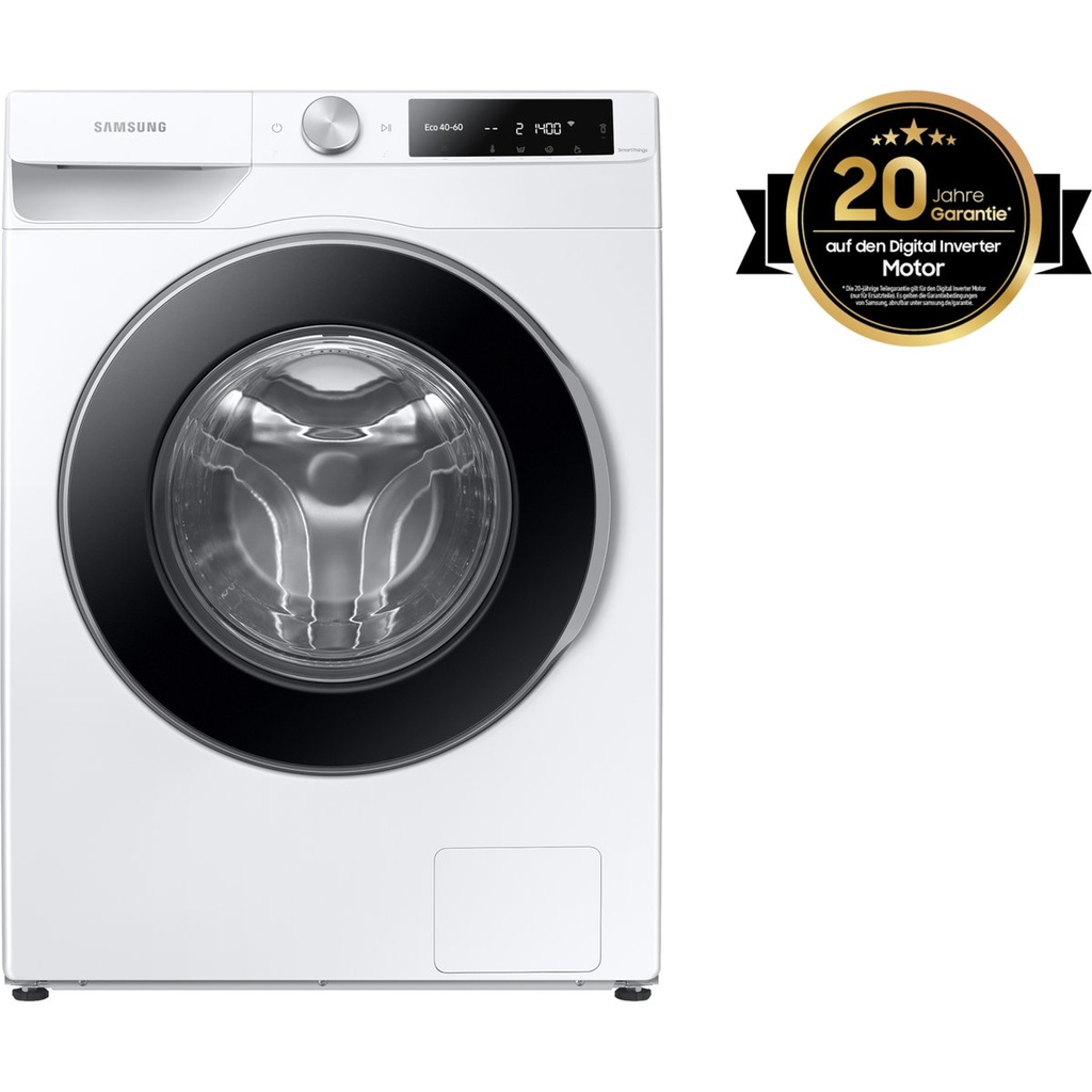 Lavadora Samsung WW8GT604ALE · Carga frontal 8 kg 1400 RPM Blanco