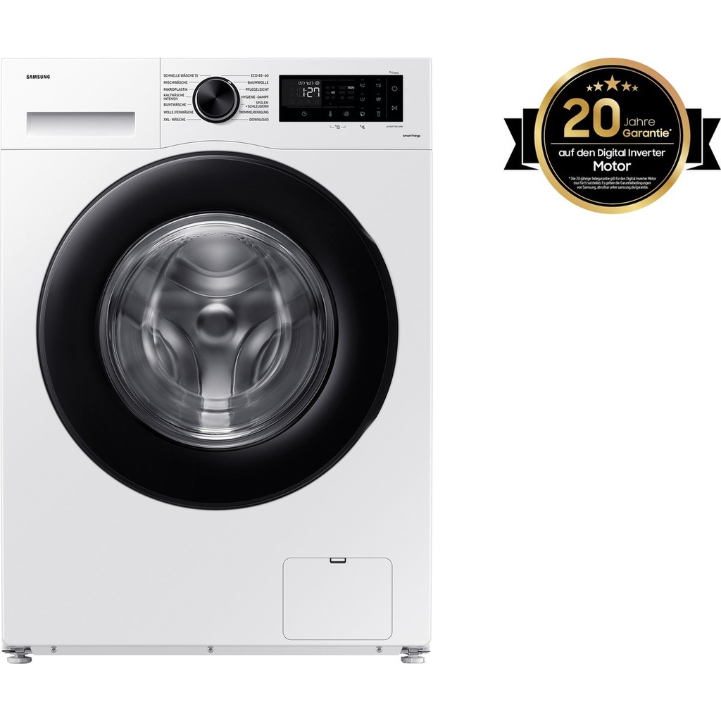 Samsung WW9ECGC04AAEEG Washing Machine · Front load 9 kg 1400 RPM White