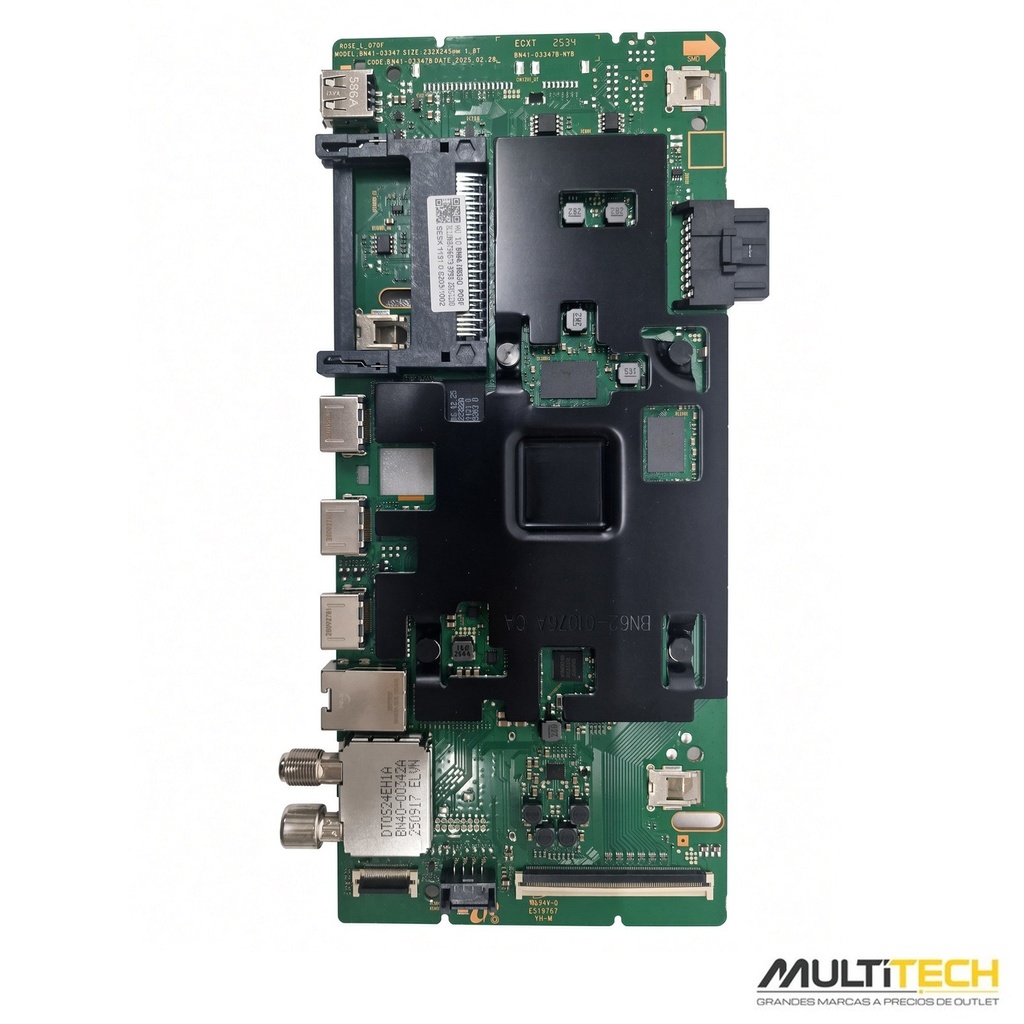 Placa principal Samsung BN94-18652Q BN41-03347B TV TQ65Q7FAAU Q70F 65 QLED 2025