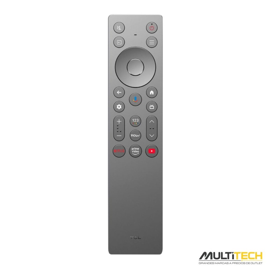 Mando TCL RC933A RC813A FMB1 G0401-000330 Voz Google TV Netflix Prime YouTube