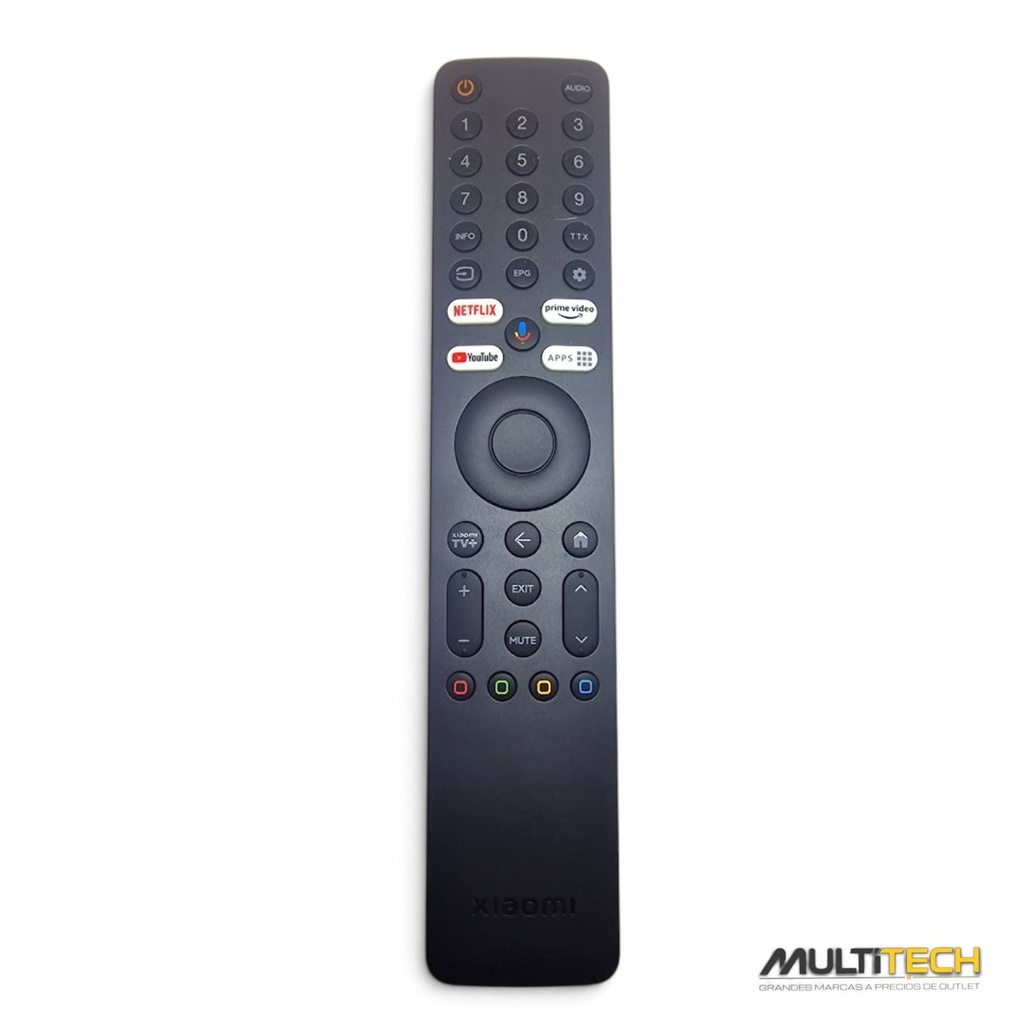 Original Xiaomi XMRM-ML 163K1K1000060A Remote Control: Google TV, Netflix, Prime Video