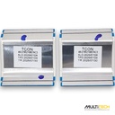 Par Cables LVDS Xiaomi 46-D795210857AC3 TV L75MB-FPEU 75 QLED Original