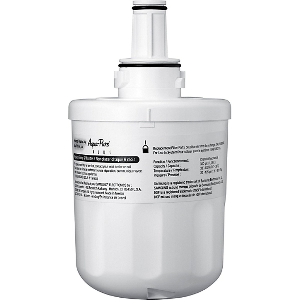 Samsung HAFIN2 fridge water filter · White water filter
