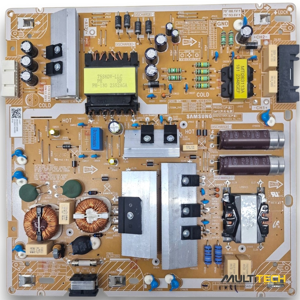 Fuente Alimentación Samsung BN44-01269B L75S6N_DVD TV TU75DU7105K DU7000 75