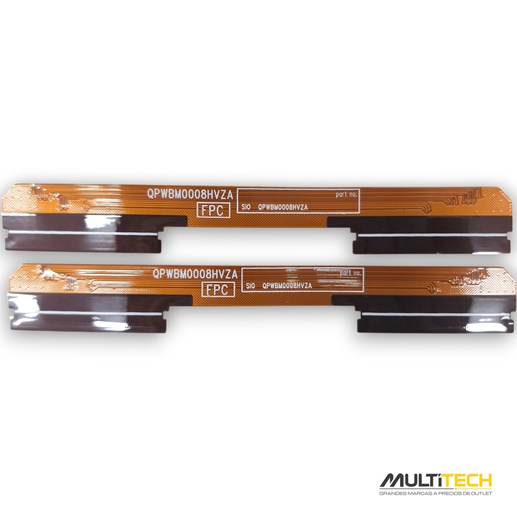 Par Cables Flex FPC QPWBM0008HVZA Samsung TV TU75DU7105K DU7000 75
