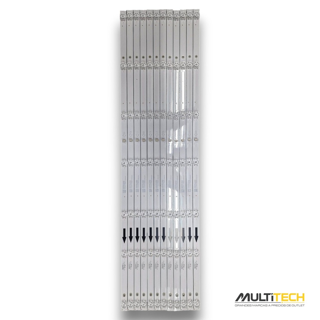 Tiras LED LG 75HR332M07N09 4L-ZX075T-HR050X TV 75NU800B6LA NU80 75 Juego 6