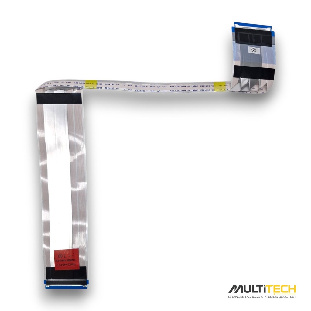 Pair of Flex Panel Cables (L+R) 46-FCH043 46-FCH026 for LG TV 75NU800B6LA NU80 75