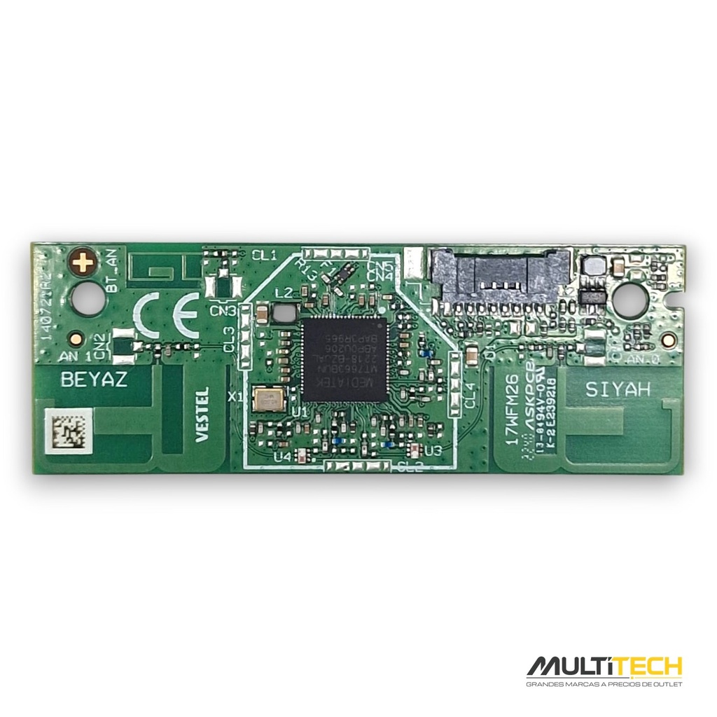 Módulo WiFi Bluetooth Vestel 17WFM26 TV Daewoo D43DH55UQMS 43 Original