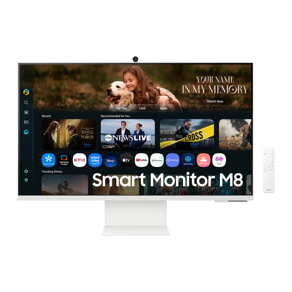 Monitor Samsung Smart M8 32 4K M80F Smart TV Apps LS32FM801UUXEN Grade A