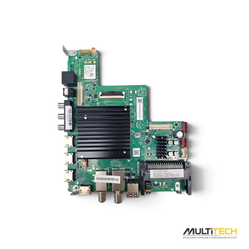 Placa Principal Main T.MT9602.731 TV Haier H43K800UX 43 Cero Horas