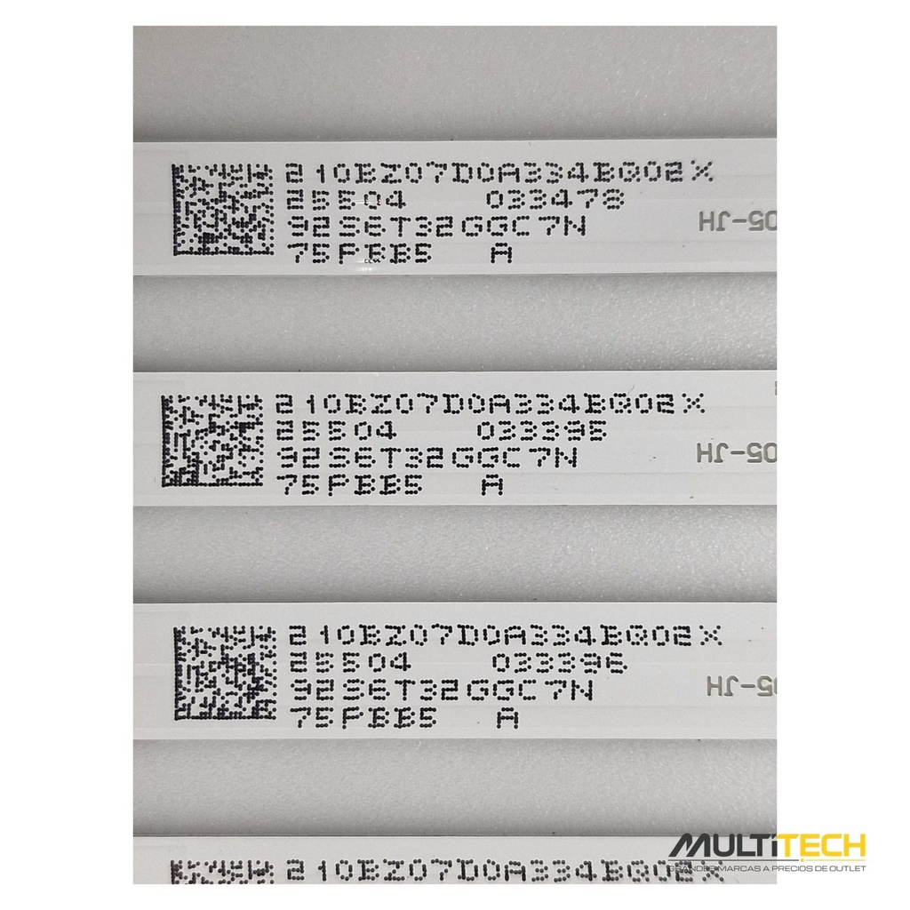 Juego Cables Flex LVDS Philips 210BZ07D0A334BG02X TV 75PUS7810 75 Original