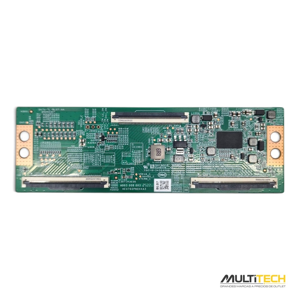 Placa T-CON Xiaomi DKTV-TL-BL07-AA HE0702PN044A3 TV L65MB-FAEU 65