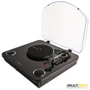 Energy Sistem BlackSpin Bluetooth Record Player, 33/45/78 RPM, USB – New, Sealed