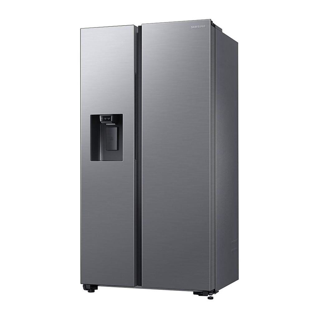 Samsung RS64DG53R3S9EF American-style fridge · 628 L, Energy Class E, stainless steel dispenser
