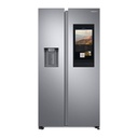 Frigorífico americano Samsung RS6HA8891SL · 614 L Clase E Dispensador Gris