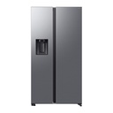 Samsung RS70F66KBTEF American-style fridge · 634 L, Class B, SmartThings dispenser, stainless steel