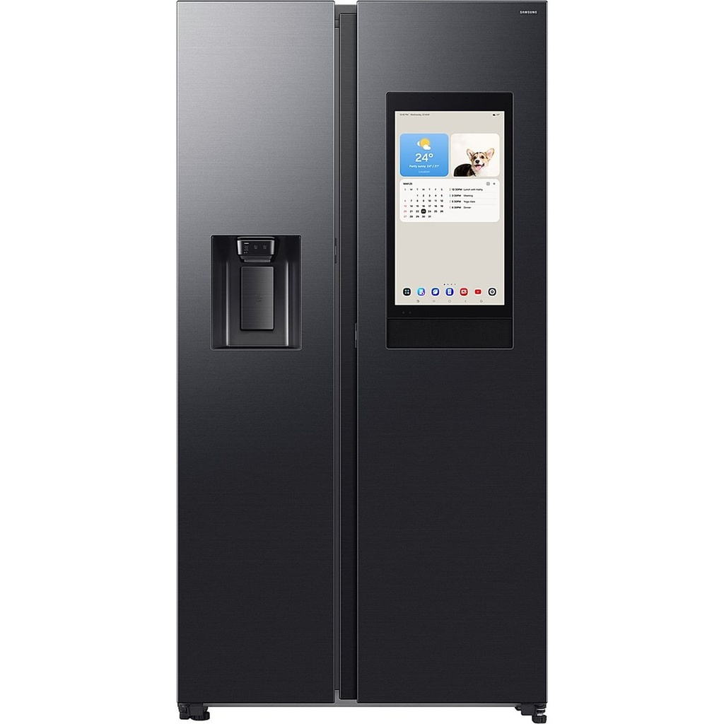 Samsung RS90F67BEFEF American-style fridge · Series 9 614 L Energy Class E SmartThings Dispenser Black