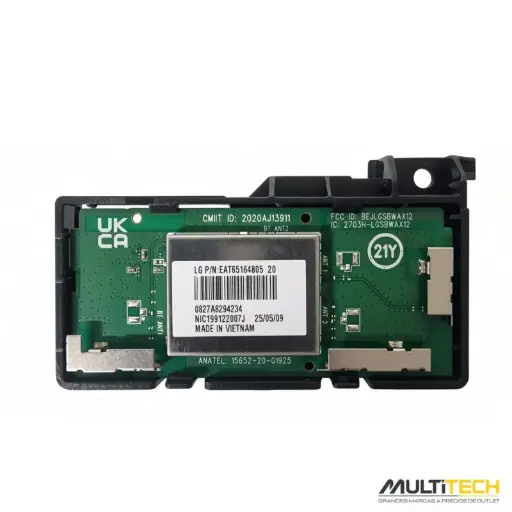 LG LGSBWAX12 EAT65164805 WiFi/Bluetooth module for the 65QNED85A6C QNED85 TV (Original)