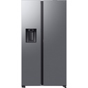 Samsung RS80F67KCTEF American-style fridge · 634 L, Class C, stainless steel dispenser