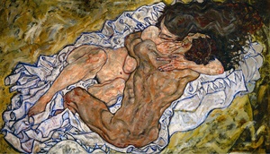 El abrazo · Schiele