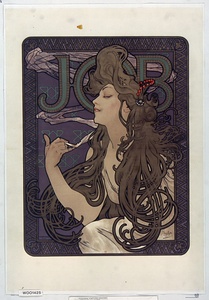 Job cigarettes · Mucha