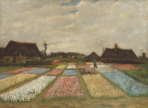 Campos de bulbos en Holanda · Van Gogh