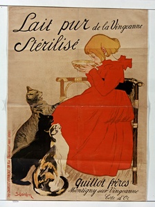 Lait pur stérilisé · Steinlen