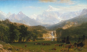 Las Rocosas, Lander's Peak · Bierstadt
