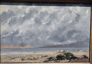 Lago Lemán · Courbet