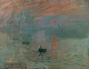Impresión, sol naciente · Monet