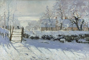 La urraca · Monet