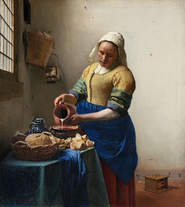 La lechera · Vermeer
