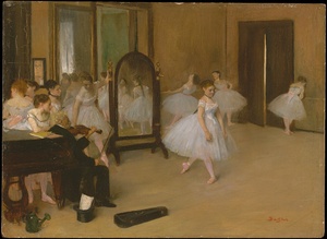 La clase de danza · Degas