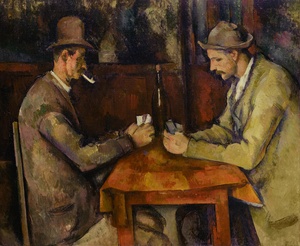 Los jugadores de cartas · Cézanne
