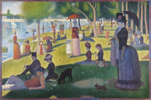 Tarde de domingo en la Grande Jatte · Seurat